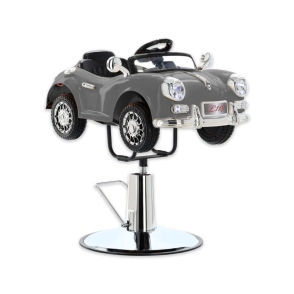 SILL&Oacute;N DE CORTE PARA NI&Ntilde;OS AUTO CLASICO GRIS