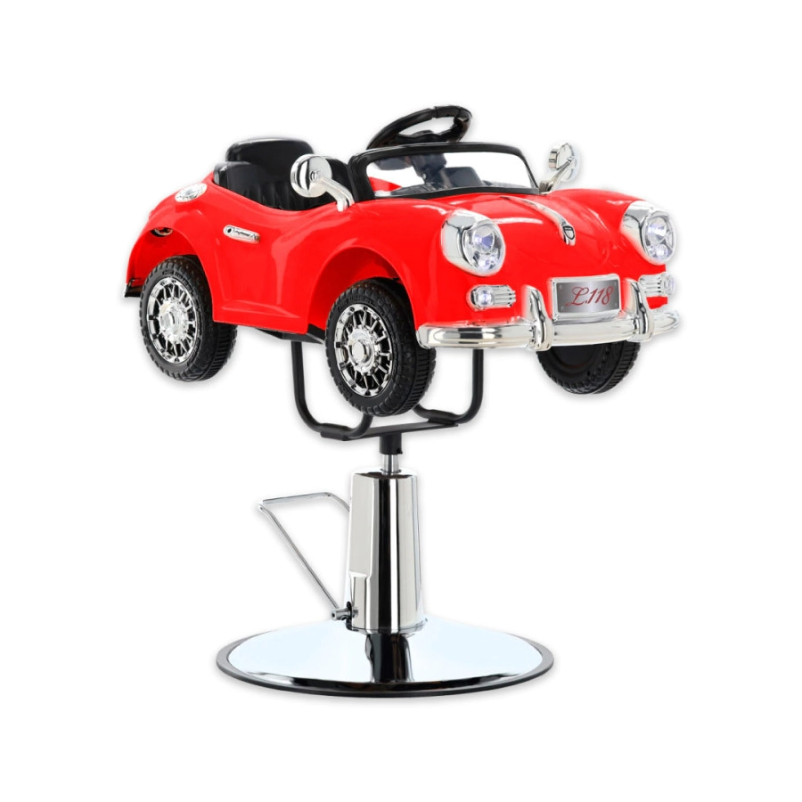 SILL�N DE CORTE PARA NI�OS AUTO CLASICO ROJO