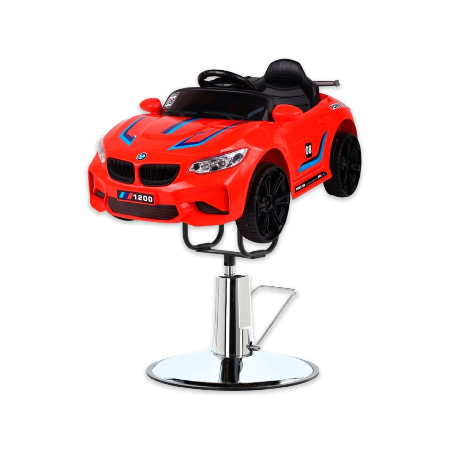 SILL�N DE CORTE PARA NI�OS AUTO CARRERA ROJO