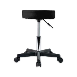 TABURETE MADISON BANQUETA BASE PLASTICA A G&Aacute;S NEGRO