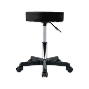 TABURETE MADISON BANQUETA BASE PLASTICA A G&Aacute;S NEGRO