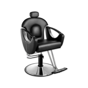 SILL&Oacute;N BARBERO ALASKA HIDRAULICO NEGRO PLATA
