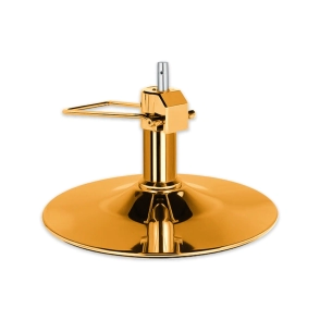 BASE HIDR&Aacute;ULICA REDONDA DORADA