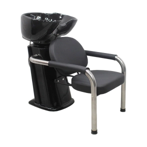 LAVACABEZAS HAGEN NEGRO BACHA CERAMICA NEGRA