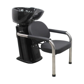 LAVACABEZAS HAGEN NEGRO BACHA CERAMICA NEGRA