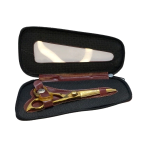 TIJERA FILO DE NAVAJA 6" AMAX  C/ESTUCHE