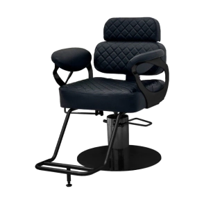 SILL&Oacute;N BARBERO VARSOVIA BASE NEGRA TAPIZ NEGRO