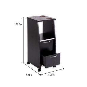 AYUDANTE CL&Aacute;SICO CON POSASECADOR Y CEPILLO A9 NEGRO