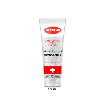 DR FARMA ALCOHOL EN GEL SANITIZANTE PARA MANOS 50 ML