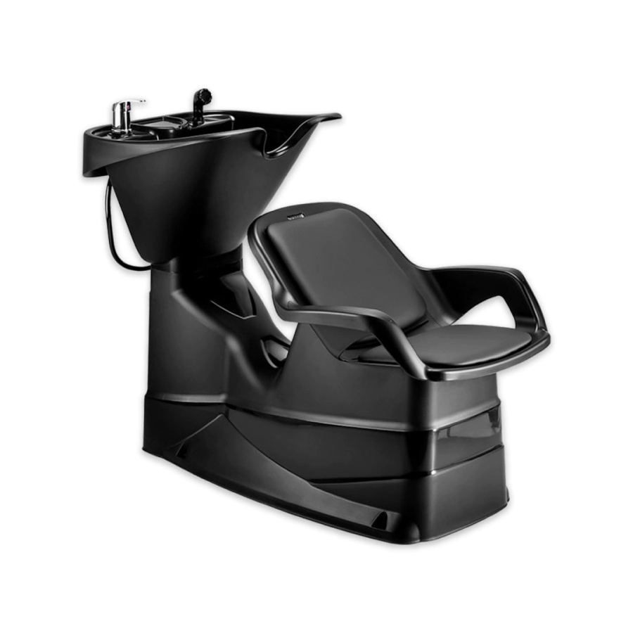 DOMPEL LAVACABEZAS CHAMP FIJO NEGRO TAPIZADO NEGRO