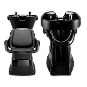 DOMPEL LAVACABEZAS CHAMP FIJO NEGRO TAPIZADO NEGRO