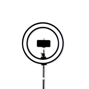 RING ARO DE LUZ LED PLEGABLE 40 CM CONTROL Y BASE PARA SMARTPHONE