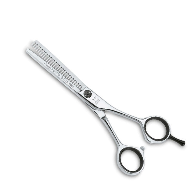 3 CLAVELES TIJERA DE PULIR 5.5" AZABACHE