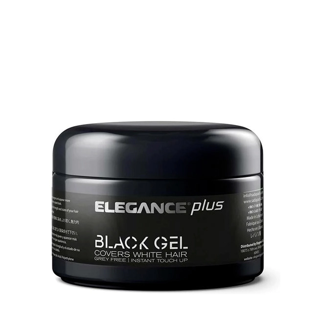 ELEGANCE PLUS BLACK GEL 100GR