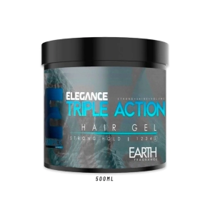 GEL ELEGANCE TRIPLE ACCION STRONG HOLD 500ML