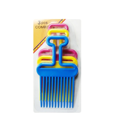 INI SHUMEL PEINES PARA PELUQUERIA X3 COLORES