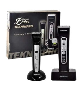 TEKNIKPRO OFICIAL BARBER COMBO M&Aacute;QUINA + PATILLERA