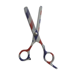 TIJERA DE PULIR TRICOLOR BARBERO